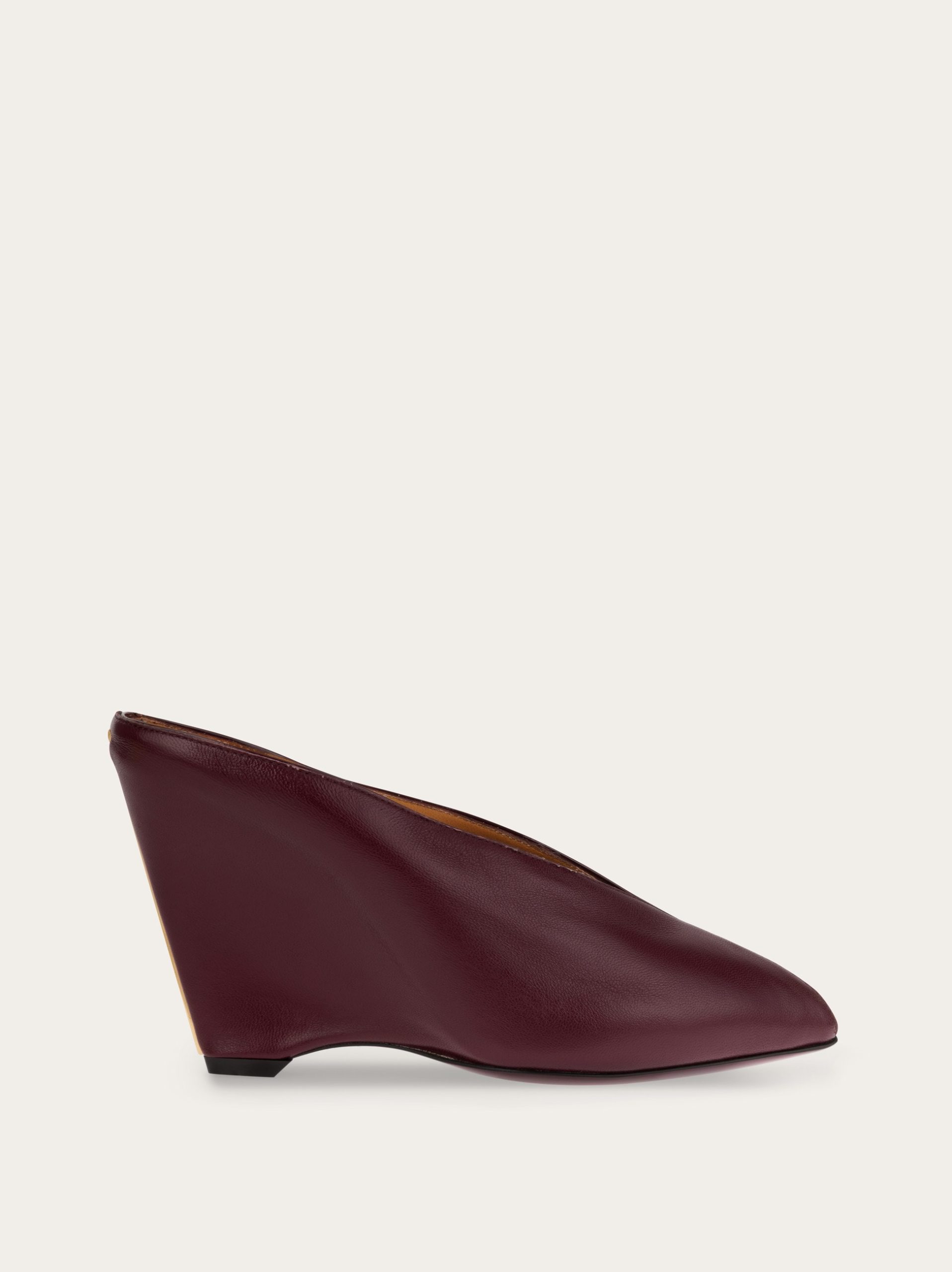 Ferragamo Peep toe mule - Image 1